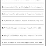 3rd Grade Writing Worksheets Best Coloring Pages For Kids