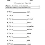 Activities For 7 Year Olds Printable 7 Year Olds Year 7
