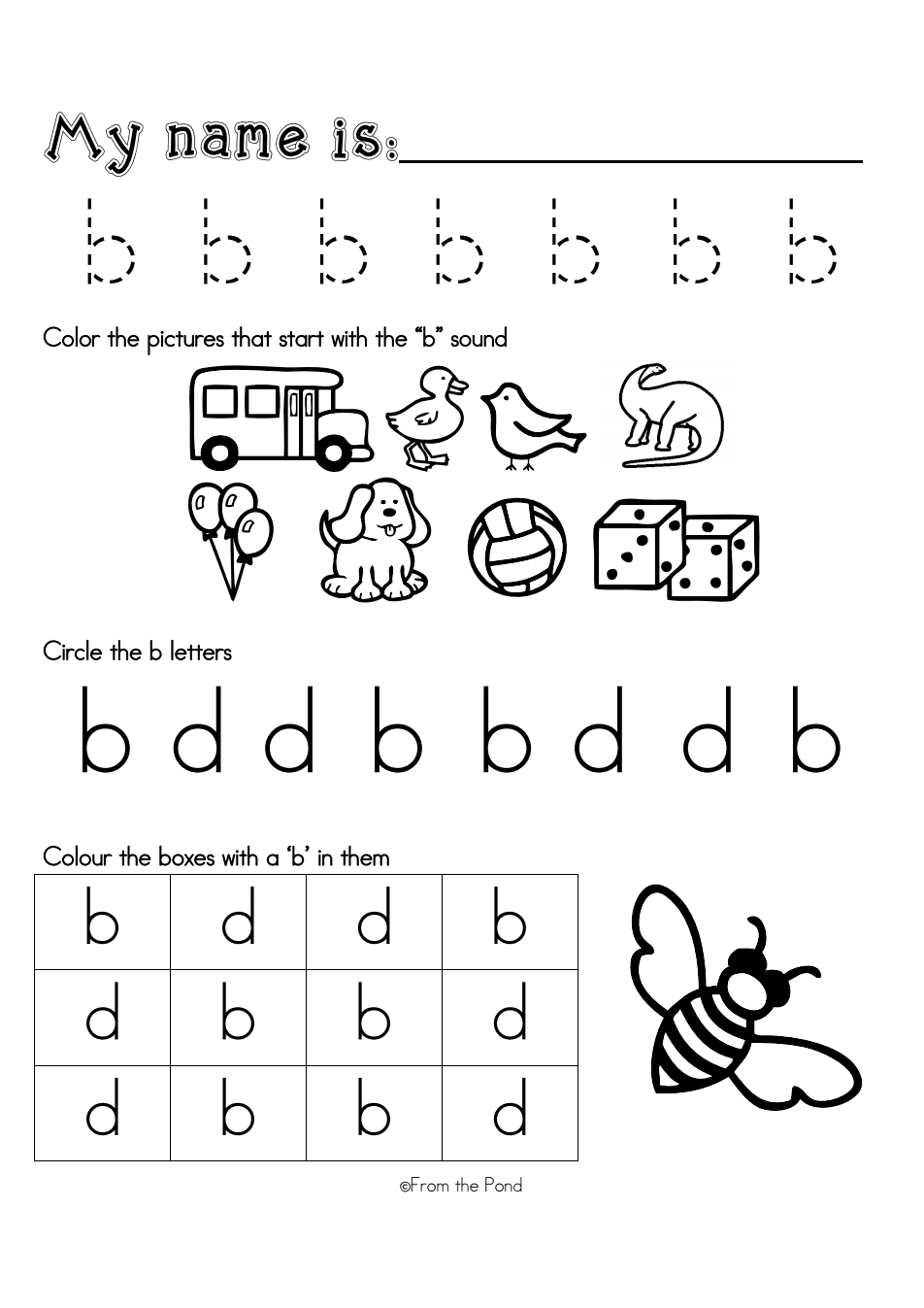 B And D Reversal Kindergarten Pinterest Literacy 