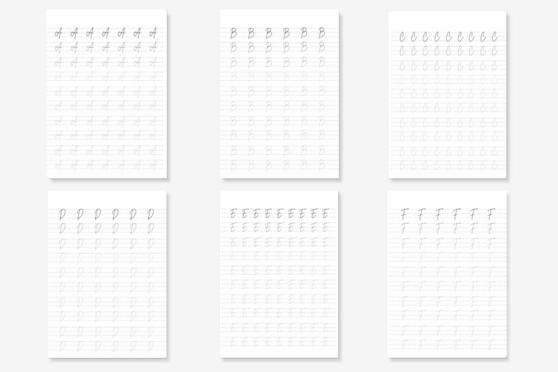 Brittany Digital Handwriting Worksheet Script Handwriting 