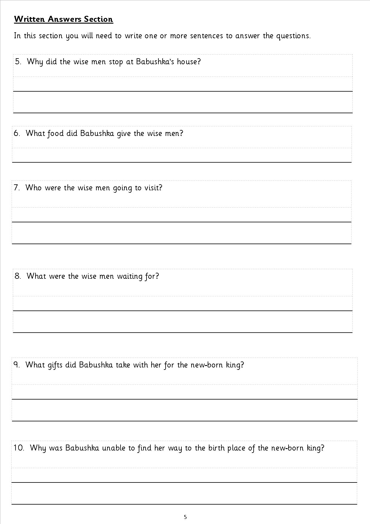 Key Stage 2 English Punctuation Worksheets