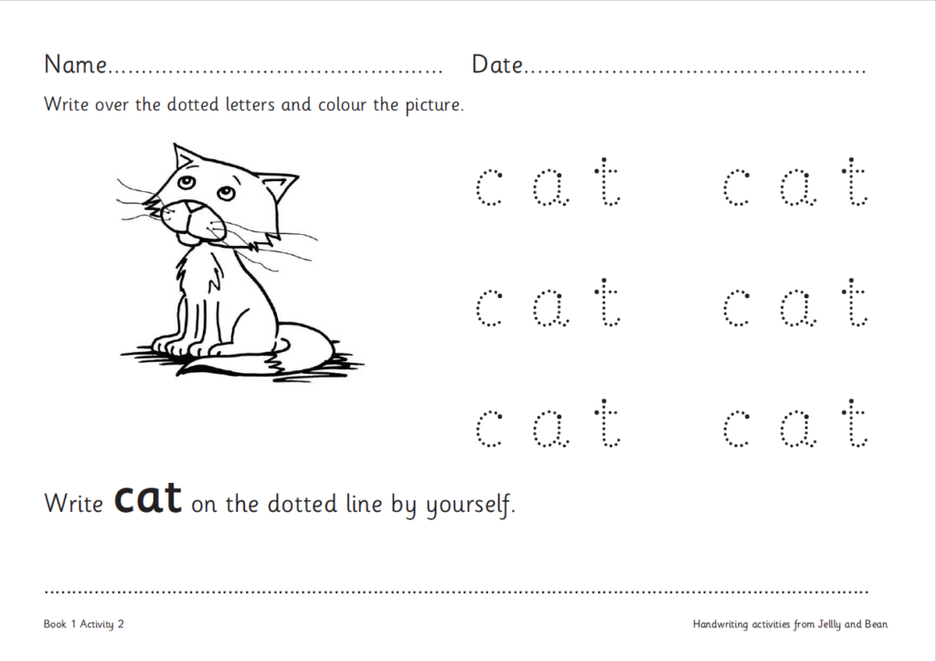 Writing Worksheets Reception | AlphabetWorksheetsFree.com