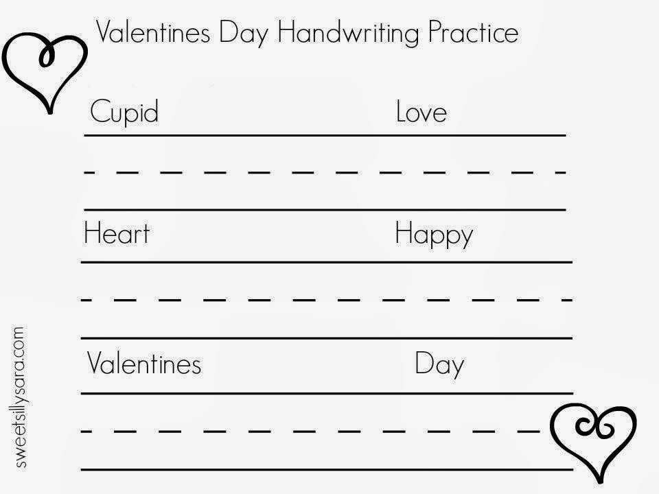 Crafting Reality With Sara Valentines Day Handwriting 