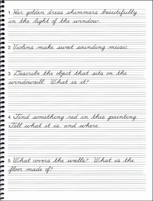 Cursive Handwriting Sentences Hand Writing