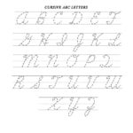 Cursive Handwriting Sheets A Z