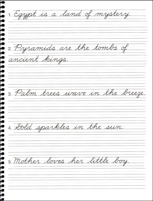 Worksheets On How To Write A Sentence In Cursive