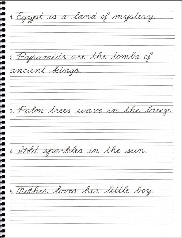 Cursive Sentences Worksheets Pdf