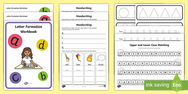 English Senior Infants Handwriting Pack teacher Made 