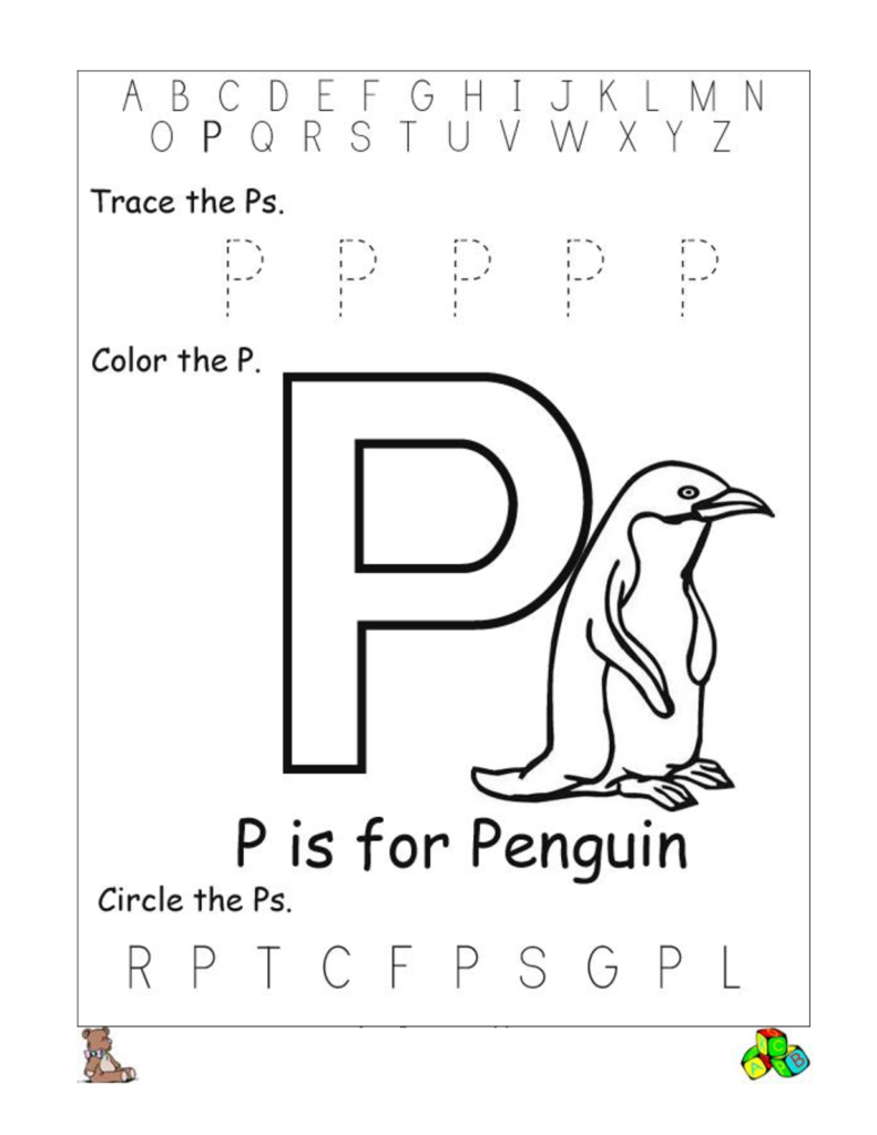 Free Alphabet Worksheets For The Beginners Kiddo Shelter