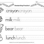 Free Handwriting Practice Paper For Kids Blank PDF Templates