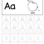 Free Letter A Tracing Worksheets