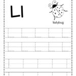 Free Letter L Tracing Worksheets