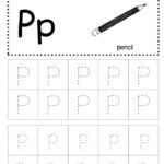 Free Letter P Tracing Worksheets