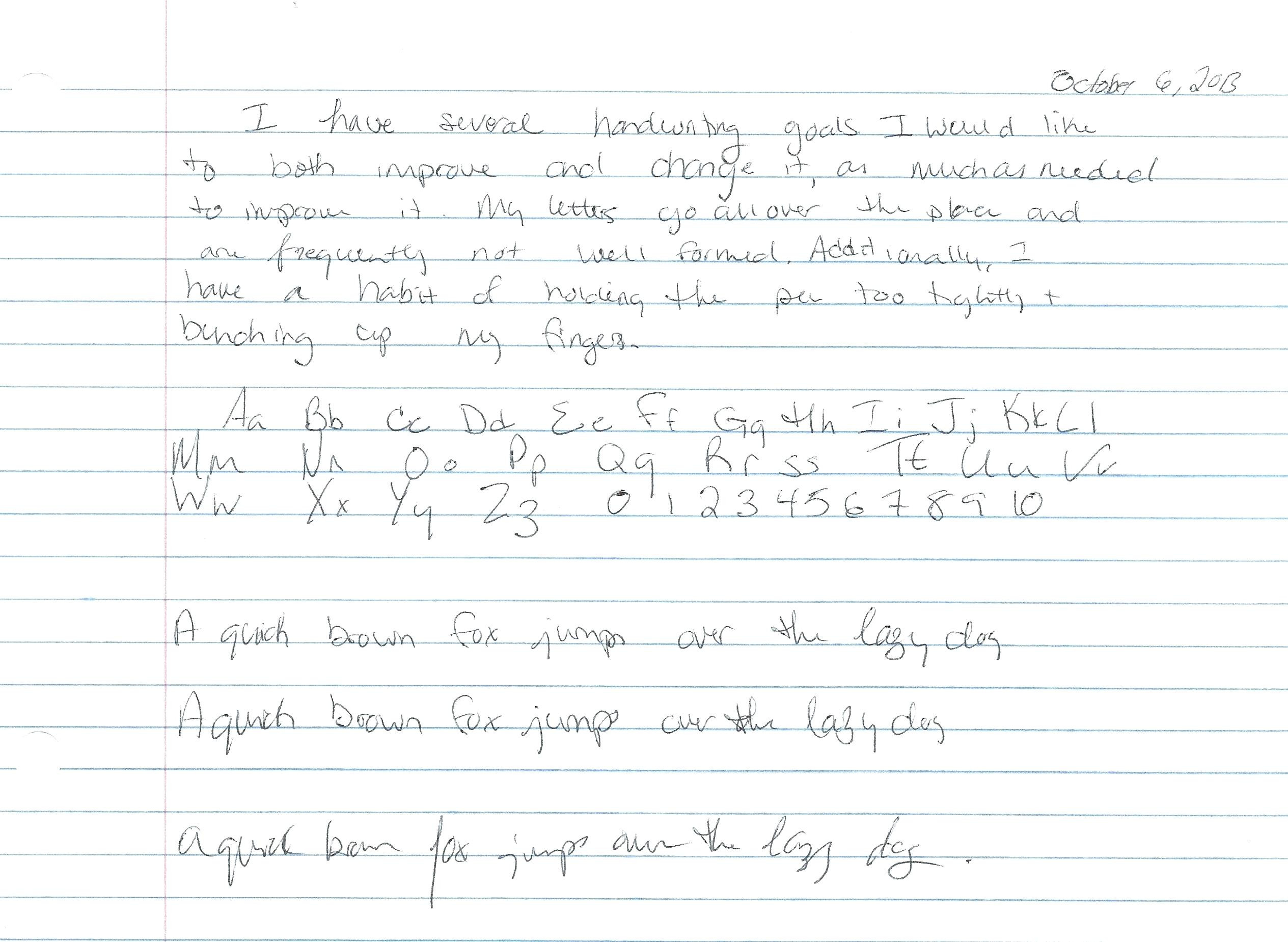 Handwriting Improvement Worksheets For Adults Pdf Db 