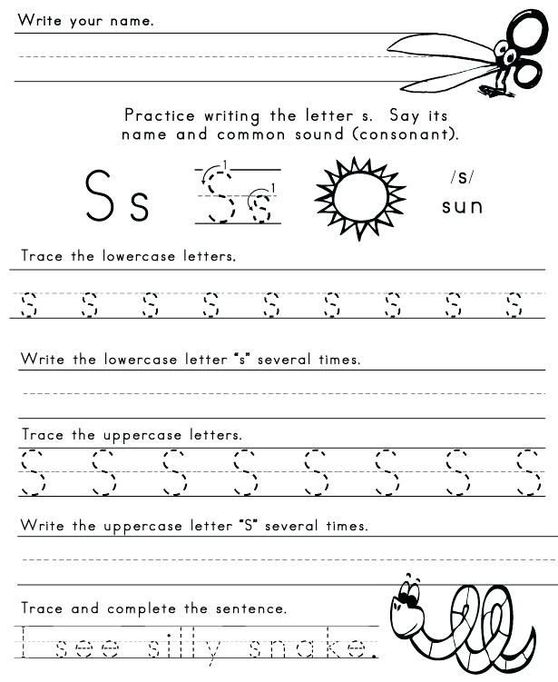Handwriting Readiness Worksheet