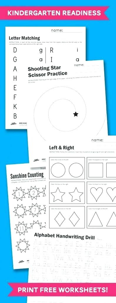 Handwriting Readiness Worksheet