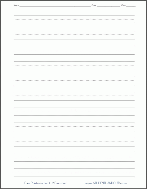 Handwriting Worksheets Pdf - AlphabetWorksheetsFree.com