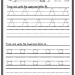Handwriting Worksheets Uppercase And Lowercase Kids