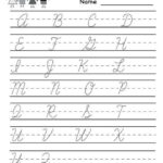 Joined Up Handwriting Worksheets Free