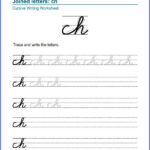 Joining Letters At The Bottom Cursive Writing Cursive