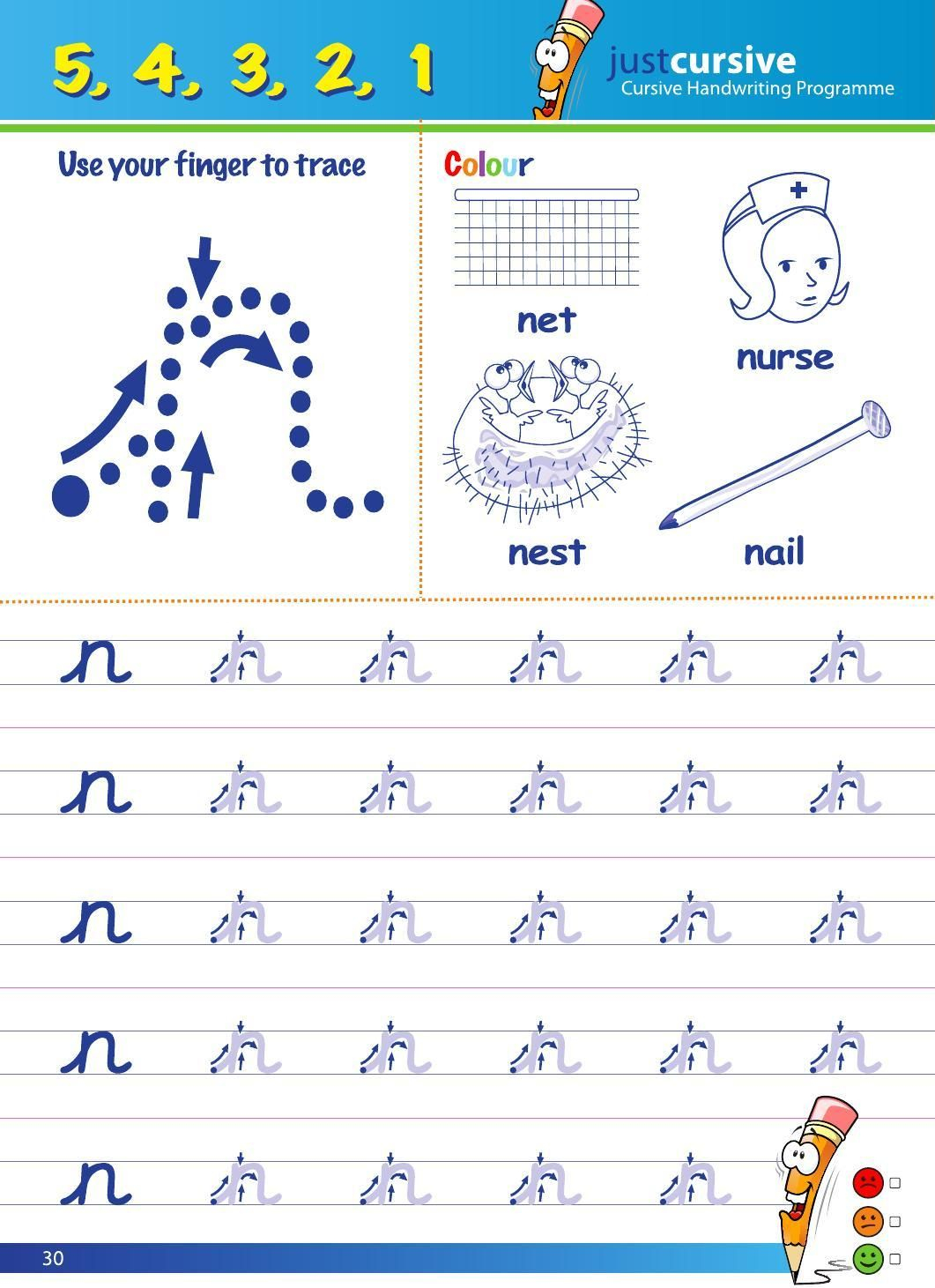 Just Cursive Handwriting Junior Infants