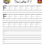 Letter F Handwriting Practice Worksheet Have Fun Teaching