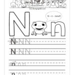 Letter N Worksheets For Toddlers AlphabetWorksheetsFree
