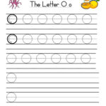 Letter O Handwriting Practice Worksheet Have Fun Teaching