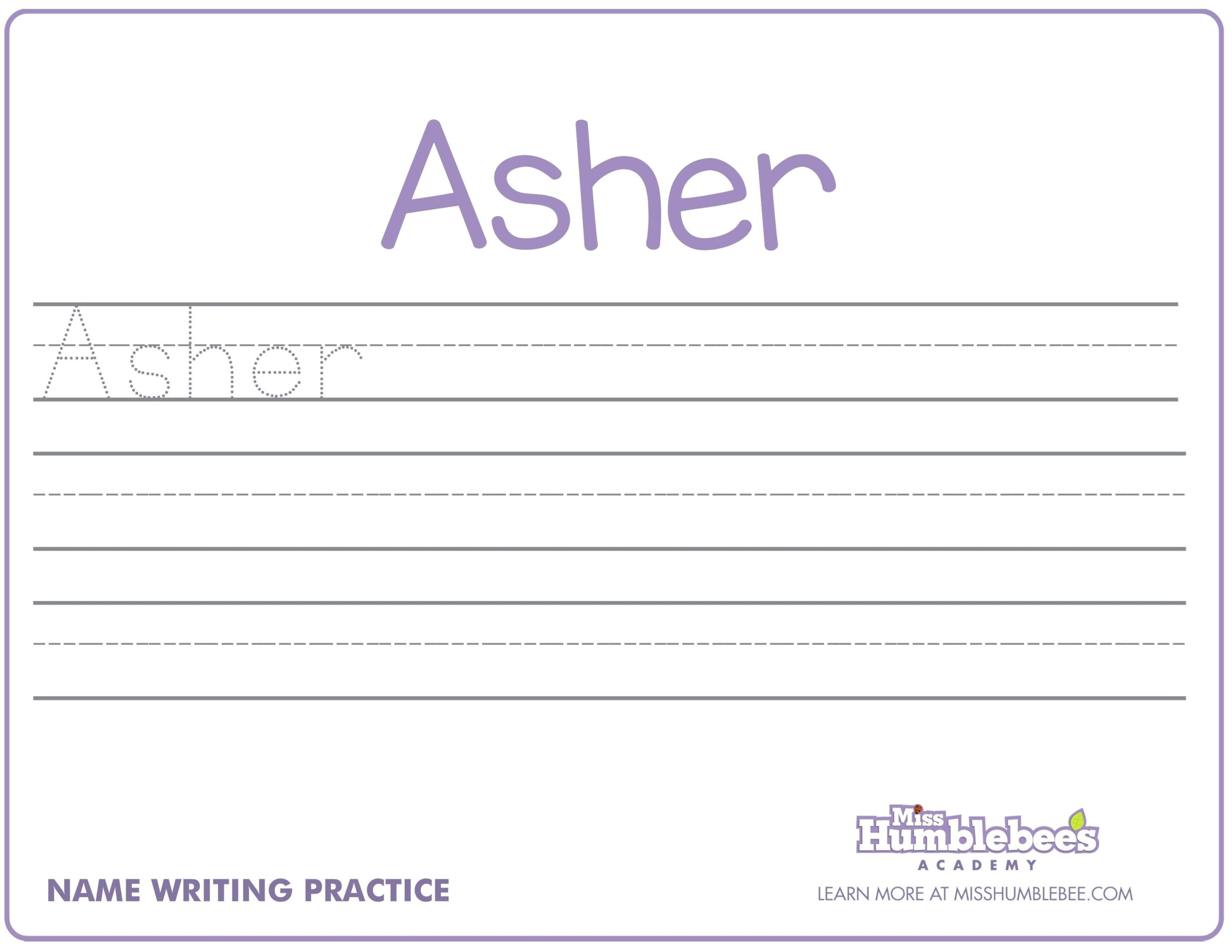Name Handwriting Worksheets For Print Name Handwriting 