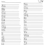 Name Handwriting Worksheets For Printable Name