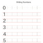 Numbers Handwriting Worksheets Hand Writing