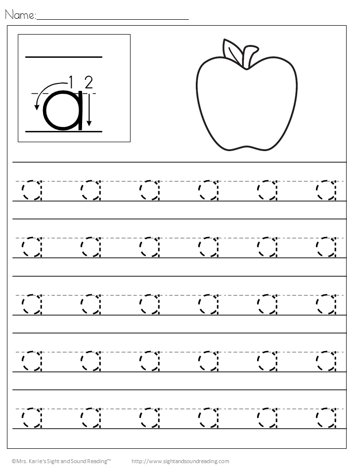 Preschool Handwriting Practice Free Worksheets