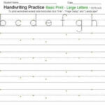 Printable Handwriting Worksheets For Adults After Stroke