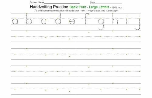 Printable Handwriting Worksheets For Adults After Stroke 