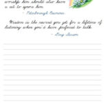 Quotations In Cursive Handwriting Free Printable Packet