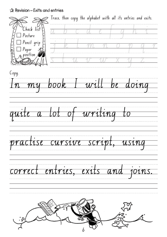 Targeting Handwriting NSW Student Book Year 4 Pascal