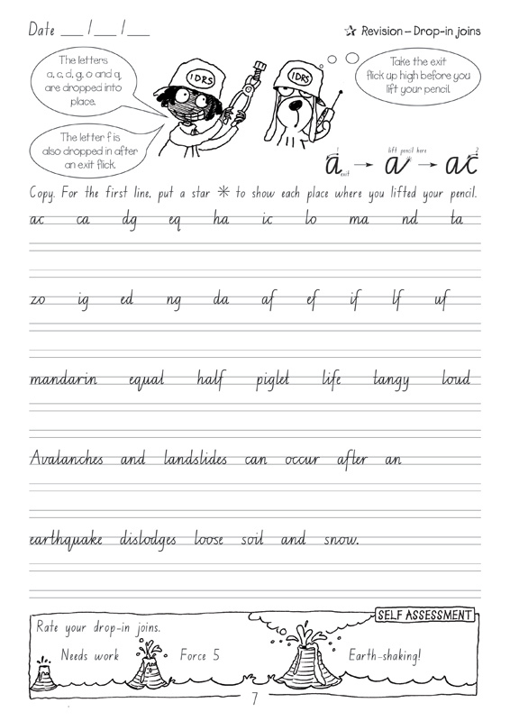 Targeting Handwriting NSW Student Book Year 5 Pascal 