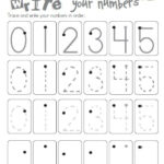 Write 1 5 Writing Numbers Writing Practice Worksheets