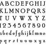 14 Free Printable Letter Stencils Downloadable Alphabet