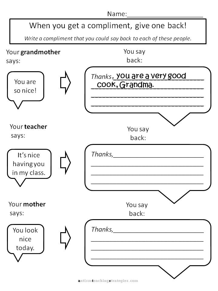 18 Best Images Of Communication Skills Worksheets For 