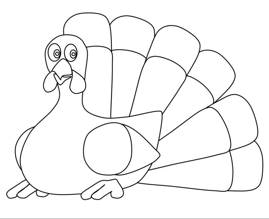 193 Free Printable Turkey Coloring Pages For The Kids