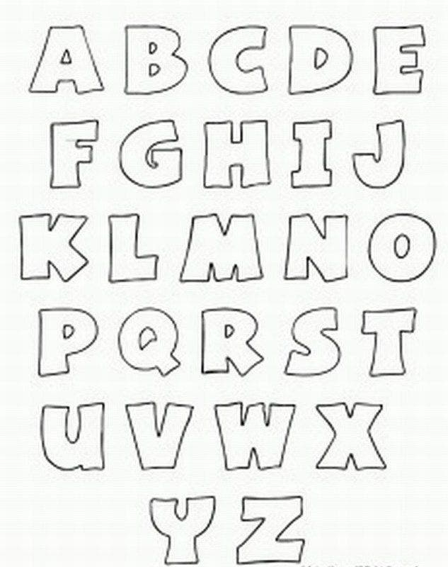 4 Alphabet Outline Templates PDF Free Premium Templates