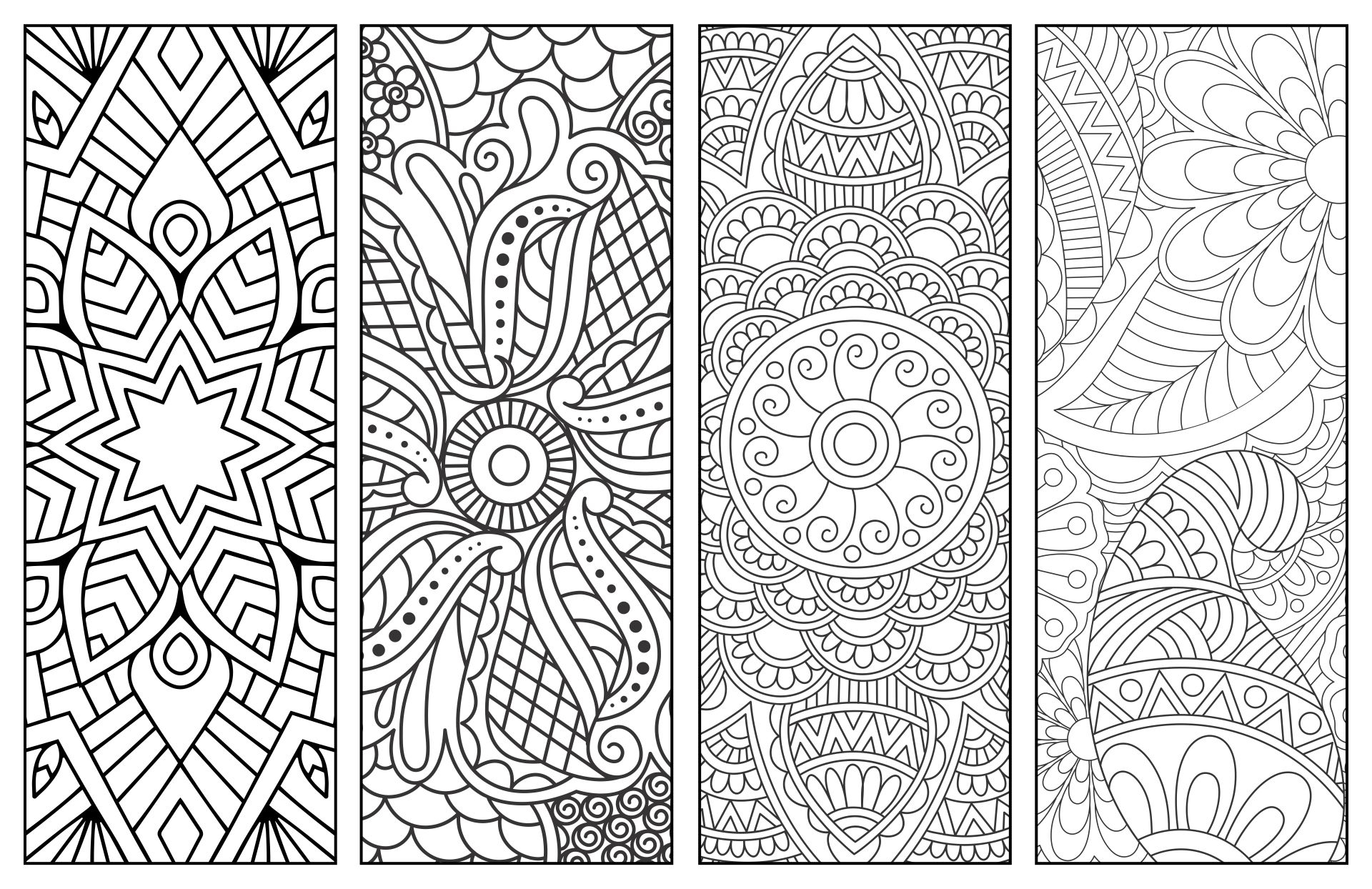 7 Best Free Printable Animal Bookmarks To Color 