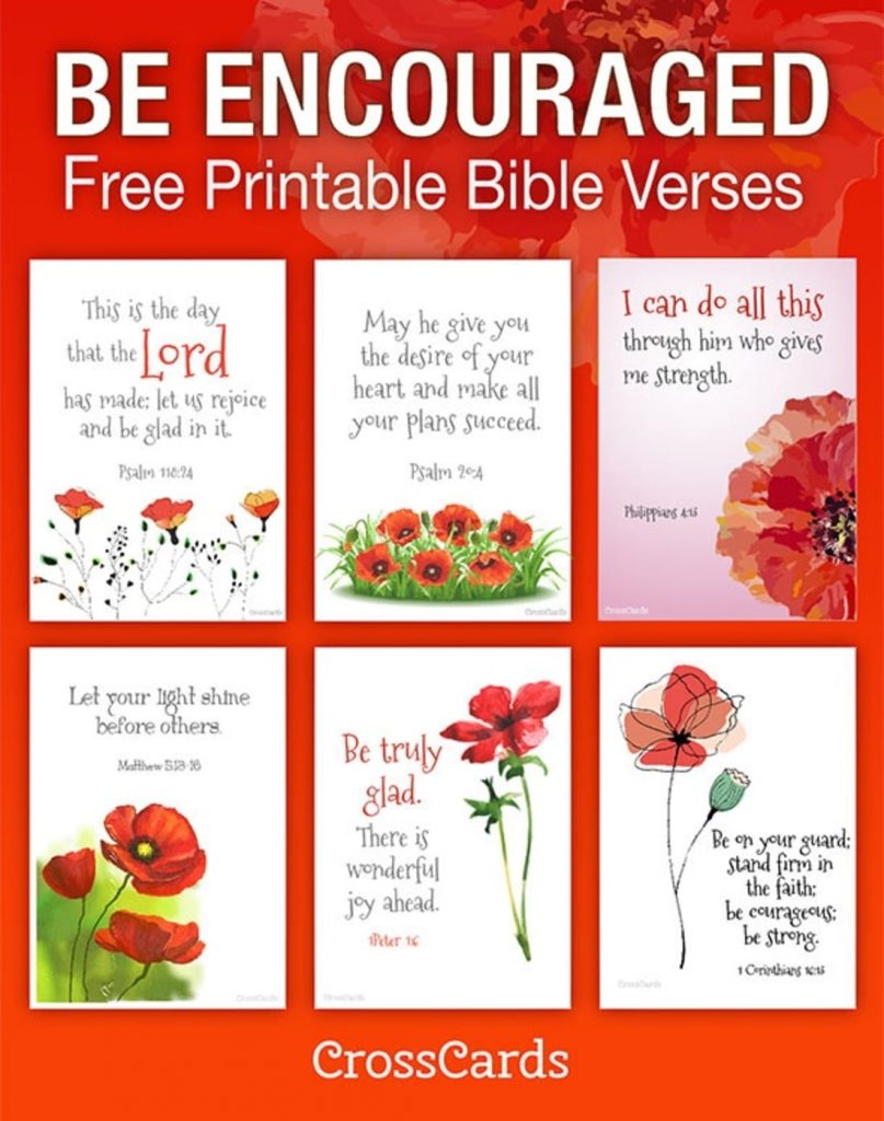 Be Encouraged Free Printable Bible Verses Printable