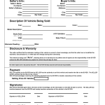 Bill Of Sale For Motor Vehicle PDF Bill Of Sale