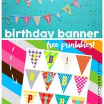 Birthday Banner Printables Diy Birthday Banner Happy