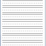 Blank Handwriting Worksheets For Kindergarten Worksheet