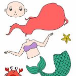 Build Your Own Mermaid Free Mermaid Printables Mrs Merry