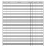 Check Register Template Printable New 37 Checkbook
