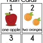 DIY Number Flash Cards FREE Printable Flash Cards Free
